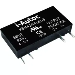 I-Autoc Solid State Relay 2 A Load PCB Mount 280 V AC Load 15 V DC Control, KSMA240D2-12-picture-28