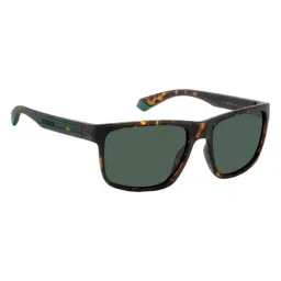 Polaroid Green UV Protection Rectangular Sunglasses for Men image 3