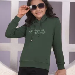 Crimsoune Club Kids Green Printed Sweatshirt-picture-27