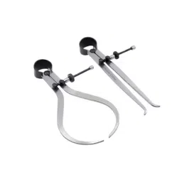 Buyohlic International Quick Release Wheel Spring Caliper Divider Size 6 inch (150 mm) Silver Color for Fast and Accurate Measurements, JT-47QS-PZ7M (Pack of 3)-picture-34