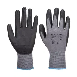 Portwest PU Cut Resistant Gloves Black and Grey Color, L Size, A120G8RL (Pack of 1 Pair)-picture-15
