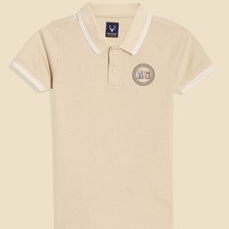 Allen Solly Junior Boys Printed Polo Collar Applique T-shirt-picture-24