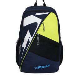F Gear Unisex Blue & Lemon Yellow Laptop Backpack-picture-11