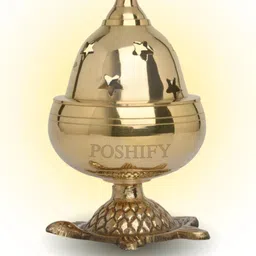 POSHIFY Goblet Diya With Kachua Base Pooja Essentials-picture-23