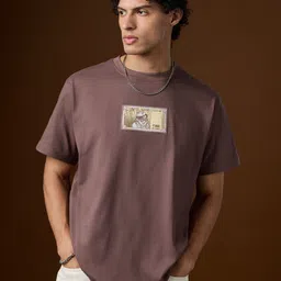 The Souled Store Phir Hera Pheri 150 Rupee Applique Work Pure Cotton T-Shirt image 5