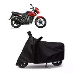 Auto Pearl Bike Cover for TVS Flame DS 125 (Black)-picture-47