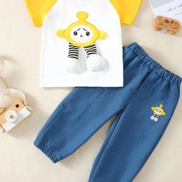 Hopscotch Boys Polyester Solid Clothing Set-picture-15
