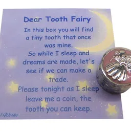 Westmon Works Tooth Fairy Metal Box and Story Card Set image 5