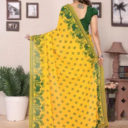 Moda Rapido Floral Printed Saree image 2
