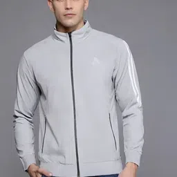 CLASSY VOUGE Men Colourblocked Lightweight Training or Gym Sporty Jacket image 2