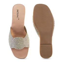 MOSAC Women Party Open Toe Flats image 4