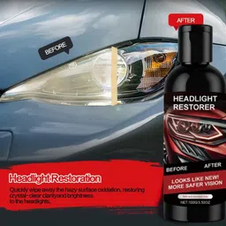 sheenx pro Headlight Lens Restoration Kit – Anti-Fog, Scratch Removal & UV Protection Headlight Restore Kit image 5