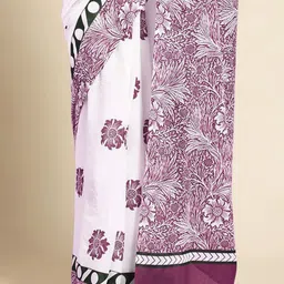 BUTA BUTI Floral Pure Cotton Saree image 4