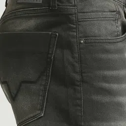 Pepe Jeans Black Regular Fit Denim Shorts image 5