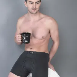 Dollar Bigboss Assorted Cotton Regular Fit Trunks - Pack Of 3 image 5