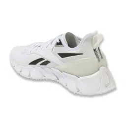 Reebok Men's Zig Kinetica 3 White Running Shoes image 5