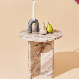 Muun Home White Norge Jupiter Marble Short Table-picture-22