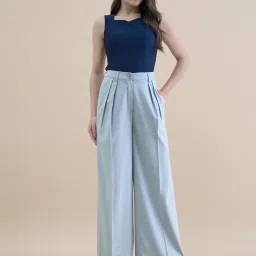 Powersutra Grey Regular Fit Trousers image 5