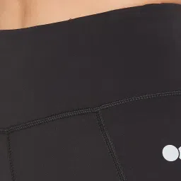 Clovia Black Regular Fit High Rise Tights image 5