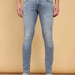 Wrangler Vegas Light Blue Skinny Fit Low Rise Jeans-picture-31