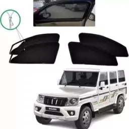 Speedwav Sun Shades For Mahindra Bolero Set of 4 Pieces-picture-20