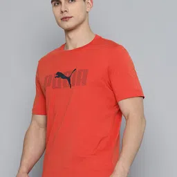 Puma Brand Logo Lab Printed Pure Cotton T-shirt image 3