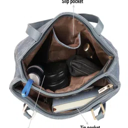 Metro Light Blue Medium Shoulder Bag image 5