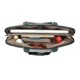 Baggit Green Animal Effect Large Bowling Bag image 5