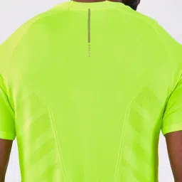 KIPRUN By Decathlon Men Yellow Regular Fit T-Shirt image 5