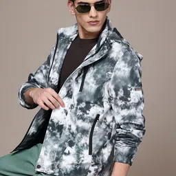 The Roadster Lifestyle Co. Abstract Printed Tailored Jacket image 1