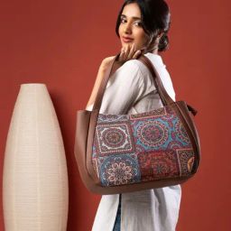 ZOUK Multicolor Mandala Multicolor Printed Luna Shoulder Bag-picture-5