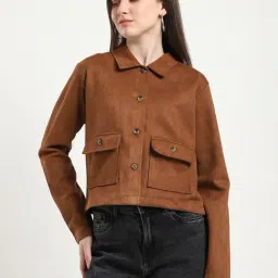 R&B Tan Polyester Jacket-picture-10