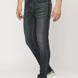 Pepe Jeans Dark Indigo Blue Skinny Fit Jeans-picture-36