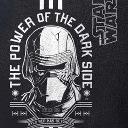 Bewakoof Black Regular Fit Printed Hooded Sweatshirt image 5