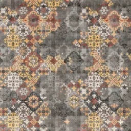 DDECOR Live beautiful Grey Cotton Ethnic 145 TC Double Flat Bedsheet with 2 Pillow Covers image 5