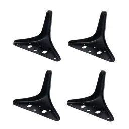 Ebco Sofa Leg 4A Black Finish, Size 130x130x150 mm, SL4A-15-BL (Set of 4)-picture-21
