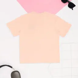 Pantaloons Junior Pale Peach Peach T-Shirt image 2