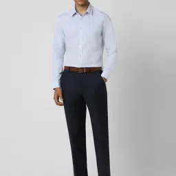 Van Heusen Navy Regular Fit Trousers image 5