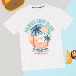 Pantaloons Junior Bright White White T-Shirt-picture-40