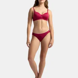 Jockey Mocha & Anemone Modal Regular Fit Panty image 5