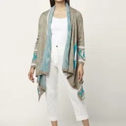 Akkriti by Pantaloons Beige Shrug-picture-41