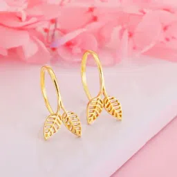 GIVA 92.5 Sterling Silver Foliage Fantasy Earrings for Women-picture-14