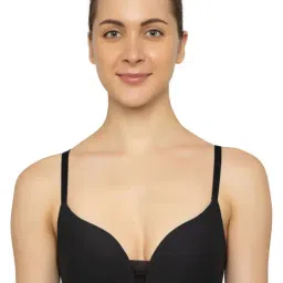 Triumph Black Padded T-Shirt Bra-image-21