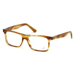 WEB EYEWEAR Havana Geometric Eye Frames for Men-image-15