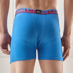 LUX VENUS Pack of 4 Assorted Men Cotton Trunk  NW1_VENUS_FCD_DRW_AST_100_4PC image 4