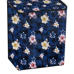 The Furnishing Tree Blue PVC Washing Machine Cover image 3