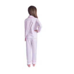 Cherry Crumble by Nitt Hyman Kids Pink Checkered Midnight Nightsuit image 2