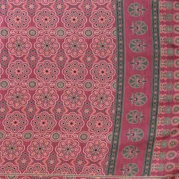 MORDEN MUSE Ethnic Motifs Printed Saree With Unstitched Blouse Piece image 2