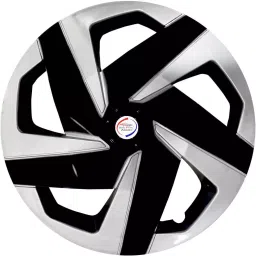 Auto Pearl MBS08_R15 Inch (381 mm) Press Type Wheel Hubcap with Retention Ring Glossy Black Silver Wheel Cover for Nissan Terrano16 cm-picture-34