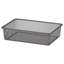 ikea trofast Mesh storage box, dark grey, 42x30x10 cm-picture-32